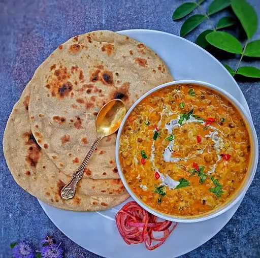 Dal Arhar Fry + Butter Roti