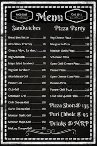 Food Sins menu 3