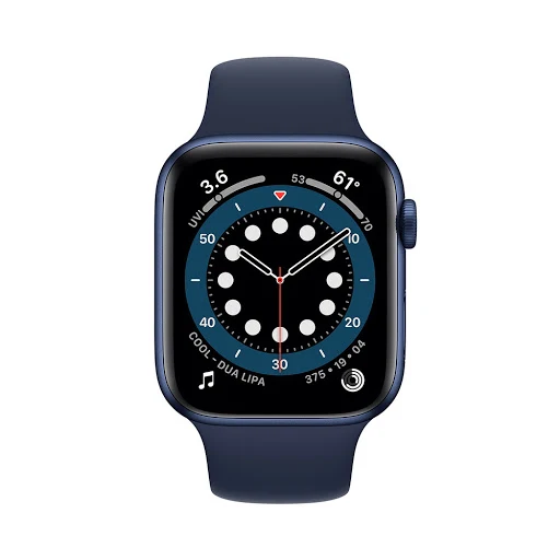 Apple Watch Series 6 GPS + 4G 44mm Blue Aluminium