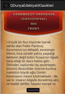 ROMAN ÖZETLERİ Dünya Klasikler - náhled