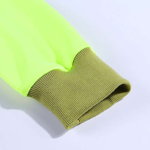 Title 12, Uniforme de béisbol de costura verde fluorescente