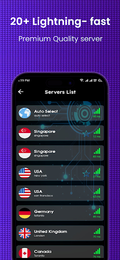 Screenshot Singapore VPN Ultra - SuperVPN