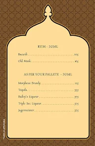 Ghazal menu 1