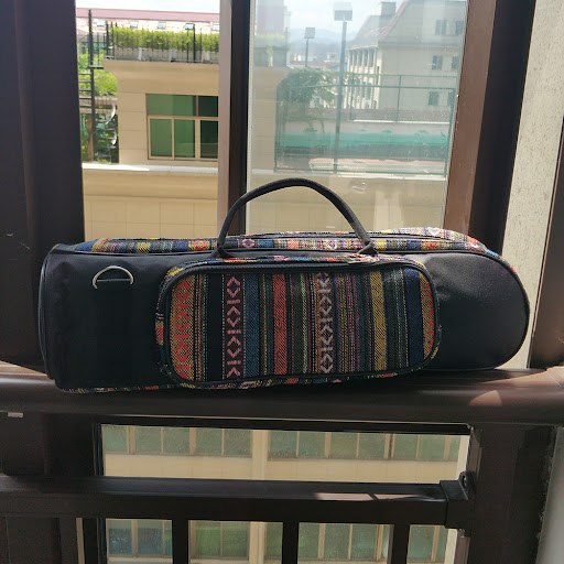 Title 4, Oxford Cloth Instrument Trumpet Storage Bag. Du...