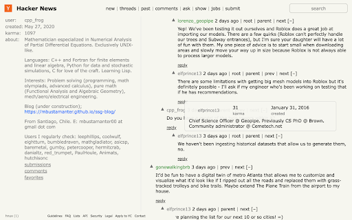 Hacker News UX