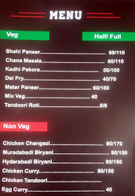 Tandoori Dhaba menu 2