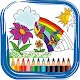 Download Coloring flowers For PC Windows and Mac