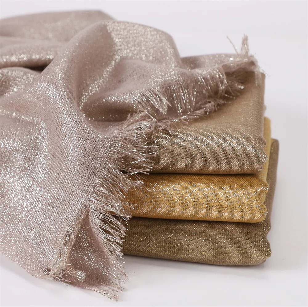 Title 5, Effen kleur Rayon Gouden en zilveren kleur koor...