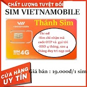 Sim Vietnamobile Gói Cước Thánh Sim Tài Khoản 0Đ