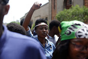 Protesting students at Wits University disrupted classes on February 4 2019 over registration and accommodation problems.