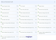 Grameen Kulfi menu 1