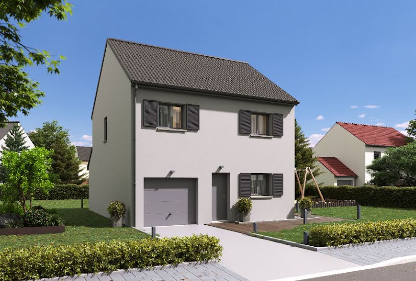  Vente Terrain + Maison - Terrain : 1 284m² - Maison : 96m² à Fay-lès-Nemours (77167) 