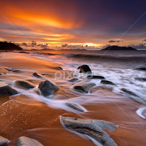 Fairest Sunset by Bobby Bong - Landscapes Waterscapes