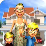 Cover Image of 下载 Virtual Super Granny Happy Family: Grand Mother 3D 1.0 APK