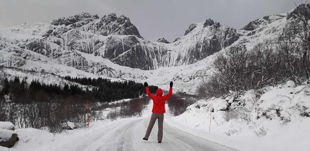 В погоне за снежными пейзажами (острова Lofoten в Новом 2020 году)