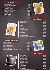 Shiva's Coffee Bar & Snacks menu 1