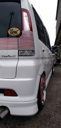 ライフダンク のスリットテール ラインテープ 当時感 街道レーサーに関するカスタム メンテナンスの投稿画像 車のカスタム情報はcartune