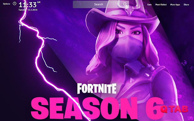 Fortnite Season 6 Wallpapers Theme New Tab