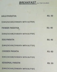 Yadav Dhaba menu 4