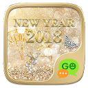 (FREE) GO SMS NEW YEAR 2018 THEME 3.3.1 APK Herunterladen