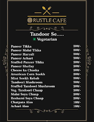 Rustle Cafe menu 4