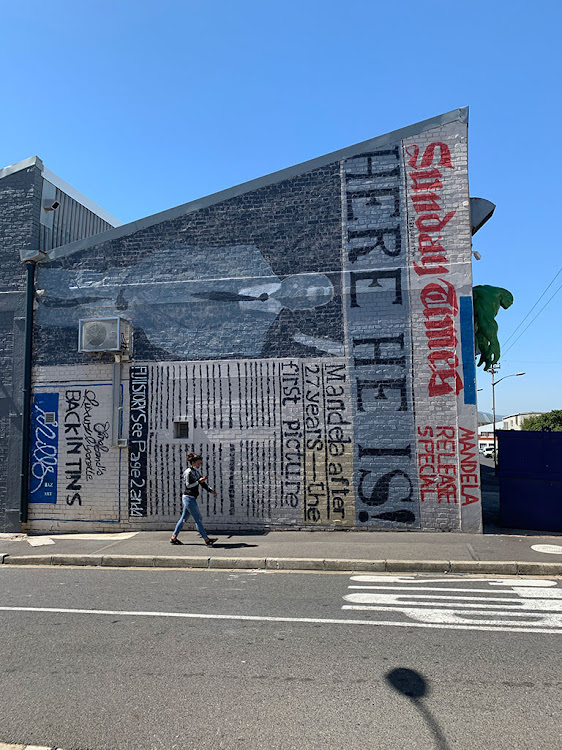 Street art in Salt River, Cape Town.