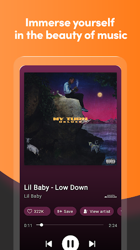 Screenshot xMUSI - Simple Music Streaming