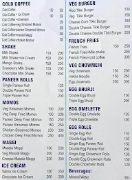 Omelette Center menu 1