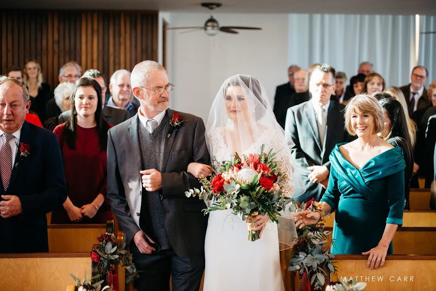 Wedding photographer Matthew Carr (matthewcarr). Photo of 31 December 2018