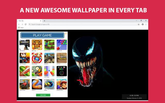 Venom Wallpapers and New Tab