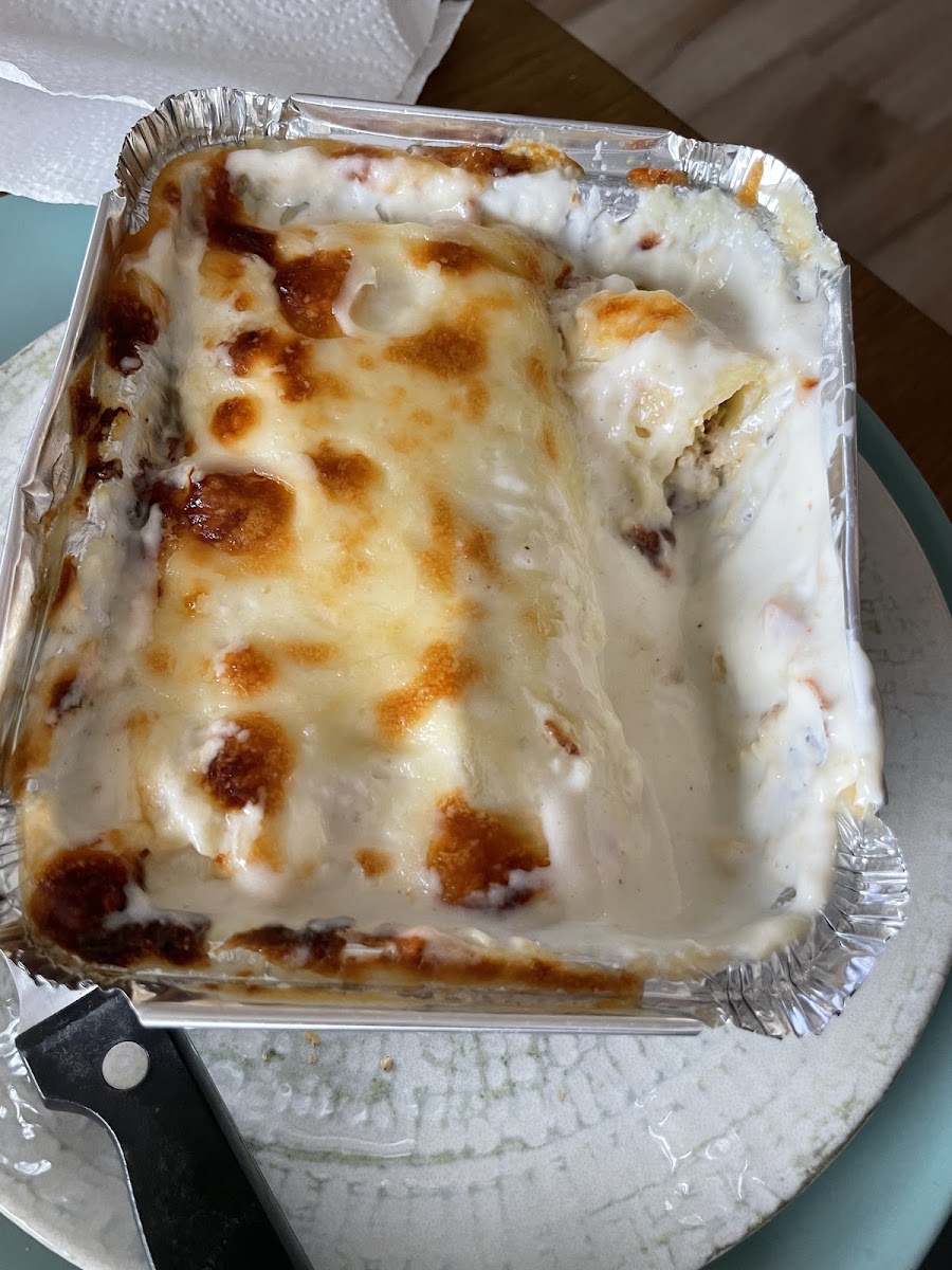 Chicken cannelloni (delivery)