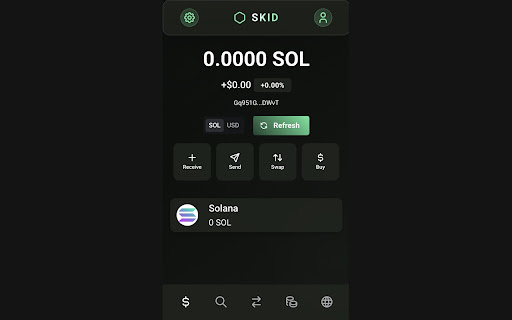 SKID - Solana Wallet