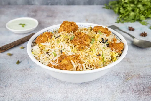 Lucknowi Chicken Tikka Dum Biryani (Serves 1)
