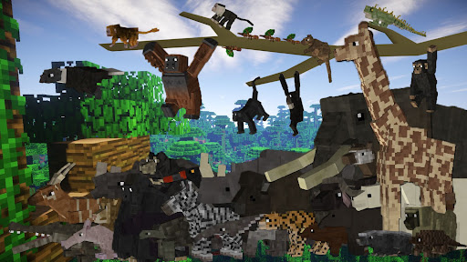 Screenshot Animals Mods for Minecraft PE