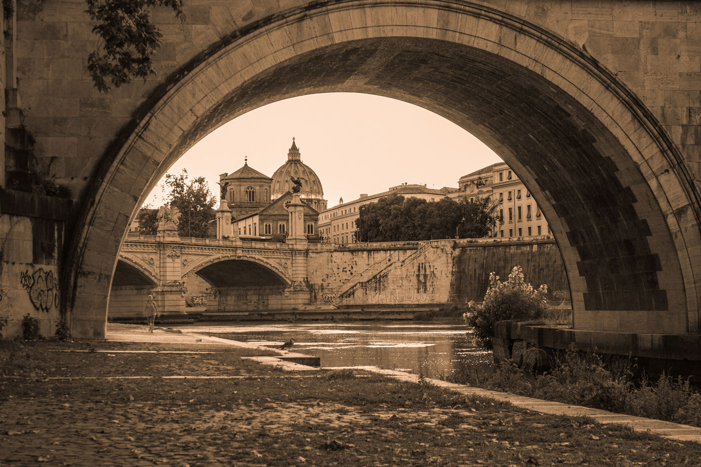 Lungo le rive del Tevere di danfabio5959