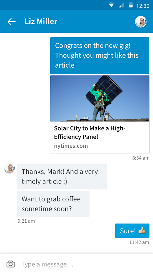    LinkedIn- screenshot  