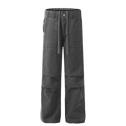Title 7, Vintage Crumpled Paratroopers Casual Trousers T...