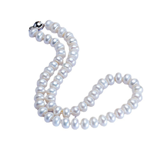 Title 1, Dailan Jewelry Freshwater Pearl Necklace 10-11m...