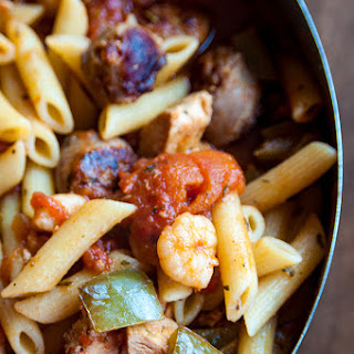 Shrimp And Sausage Pasta Jambalaya Recipes  Yummly