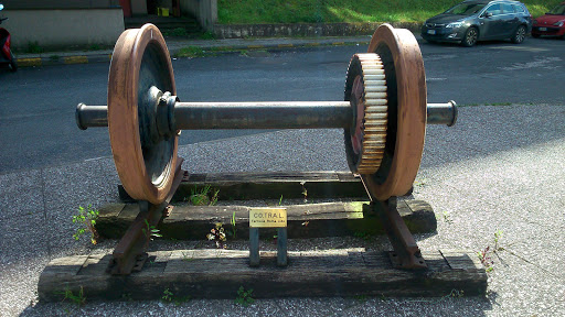 Old Train Wheels