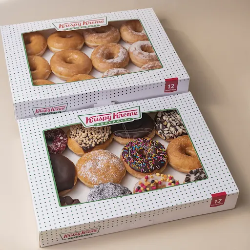 Premium Doughnut [12 Pieces] + Original Doughnut [12 Pieces]