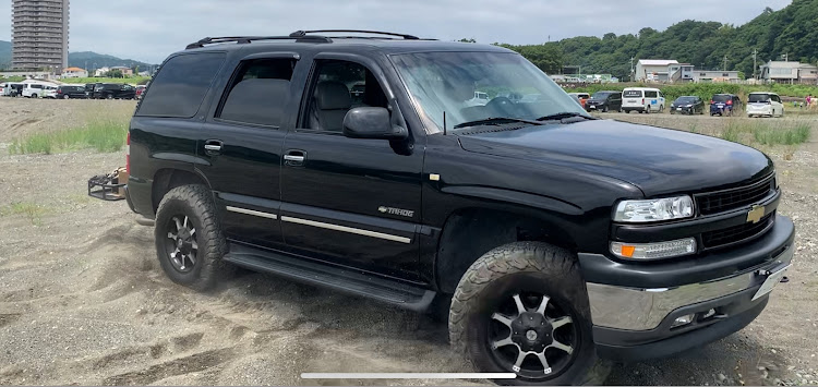 タホのシボレー・アメ車・河原走行・4WD・塗装完了に関するカスタム事例の投稿画像5枚目