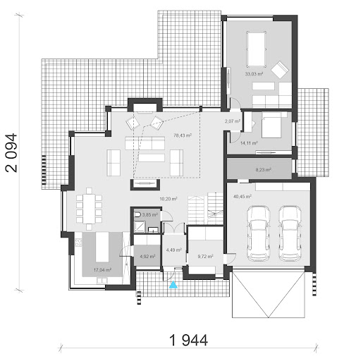 UA264 - Rzut parteru