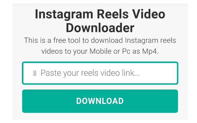 Instagram Reels Download