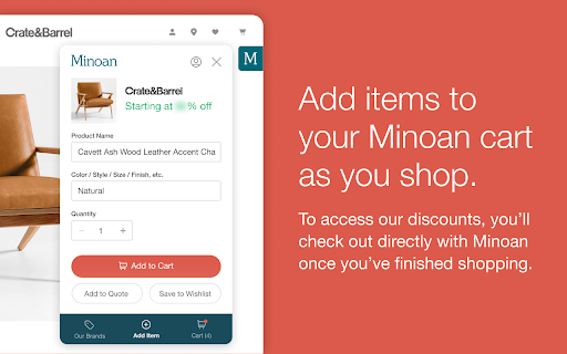 Minoan | Shop & save for your vacation rental