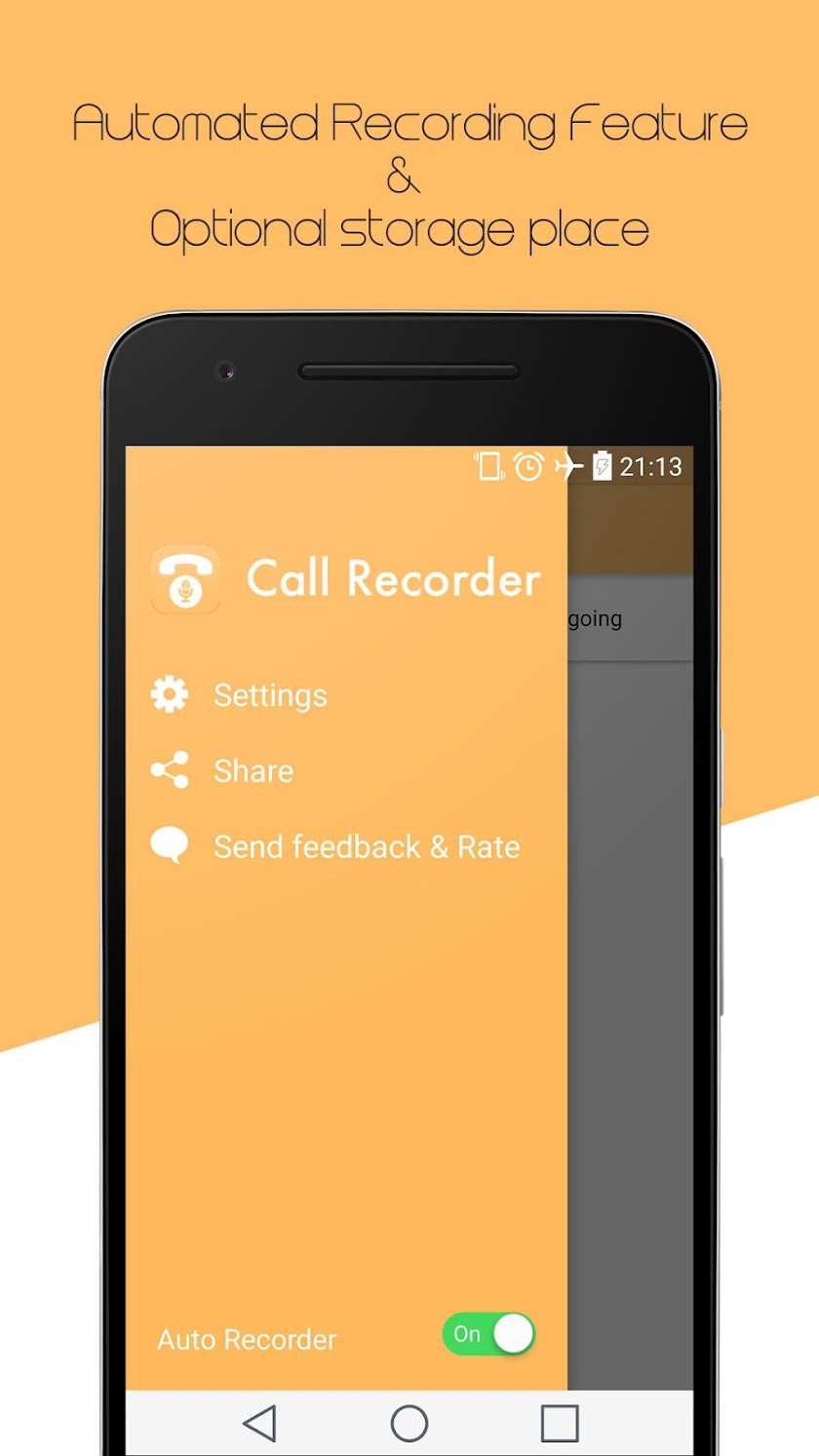 Call Recorder Screen 2