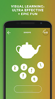 Try this brand new application: Drops: Learn Hindi language and alphabet for free