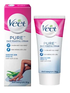 Kem tẩy lông cho da nhạy cảm Veet Pure Sensitive 50g