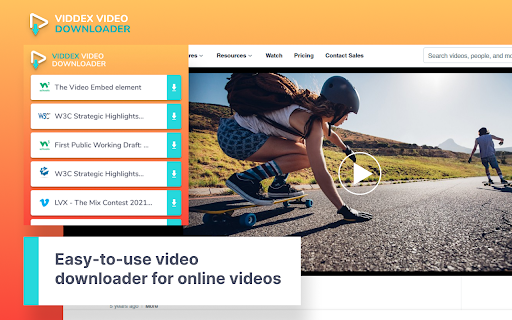 Viddex Video Downloader