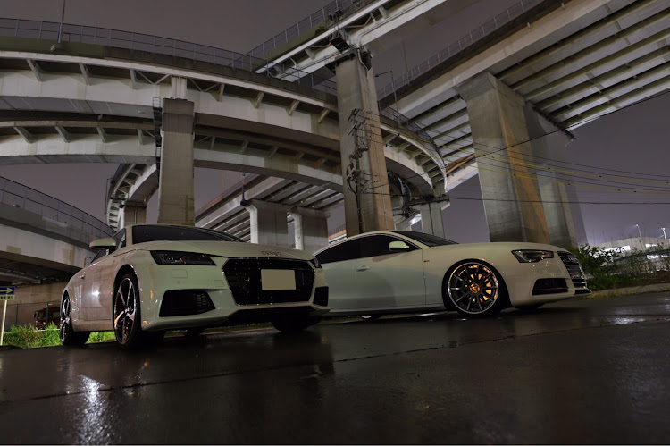 TT クーペのaudi TT・名港潮見IC・フォルクスワーゲン ゴルフ ヴァリアント・名港トリトン大橋・Audi A5 スポーツバックに関するカスタム事例の投稿画像2枚目